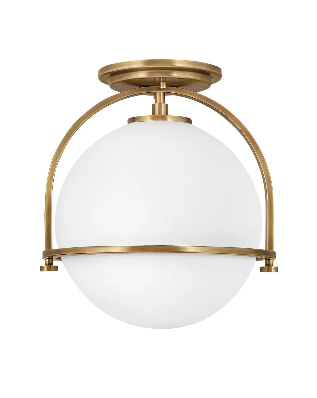 Somerset LED Foyer Pendant Heritage Brass