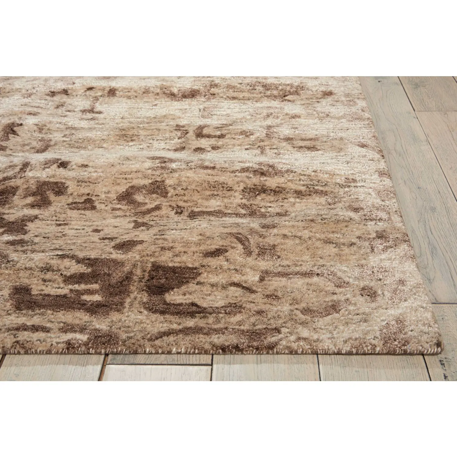 Nourison Gemstone Smoky Quartz Abstract Area Rug, 5'6" x 7'5" Home Decorative Rug for Living Spaces, Abstract Rugs