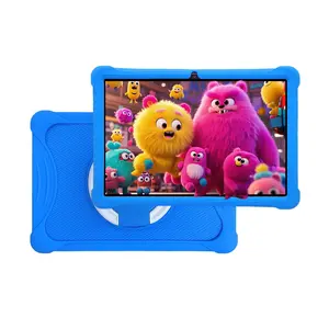 10.1 Inch Android Tablet, Parental Control Tablet with Shockproof Case, Dual Camera Tablet for Learning & Entertainment