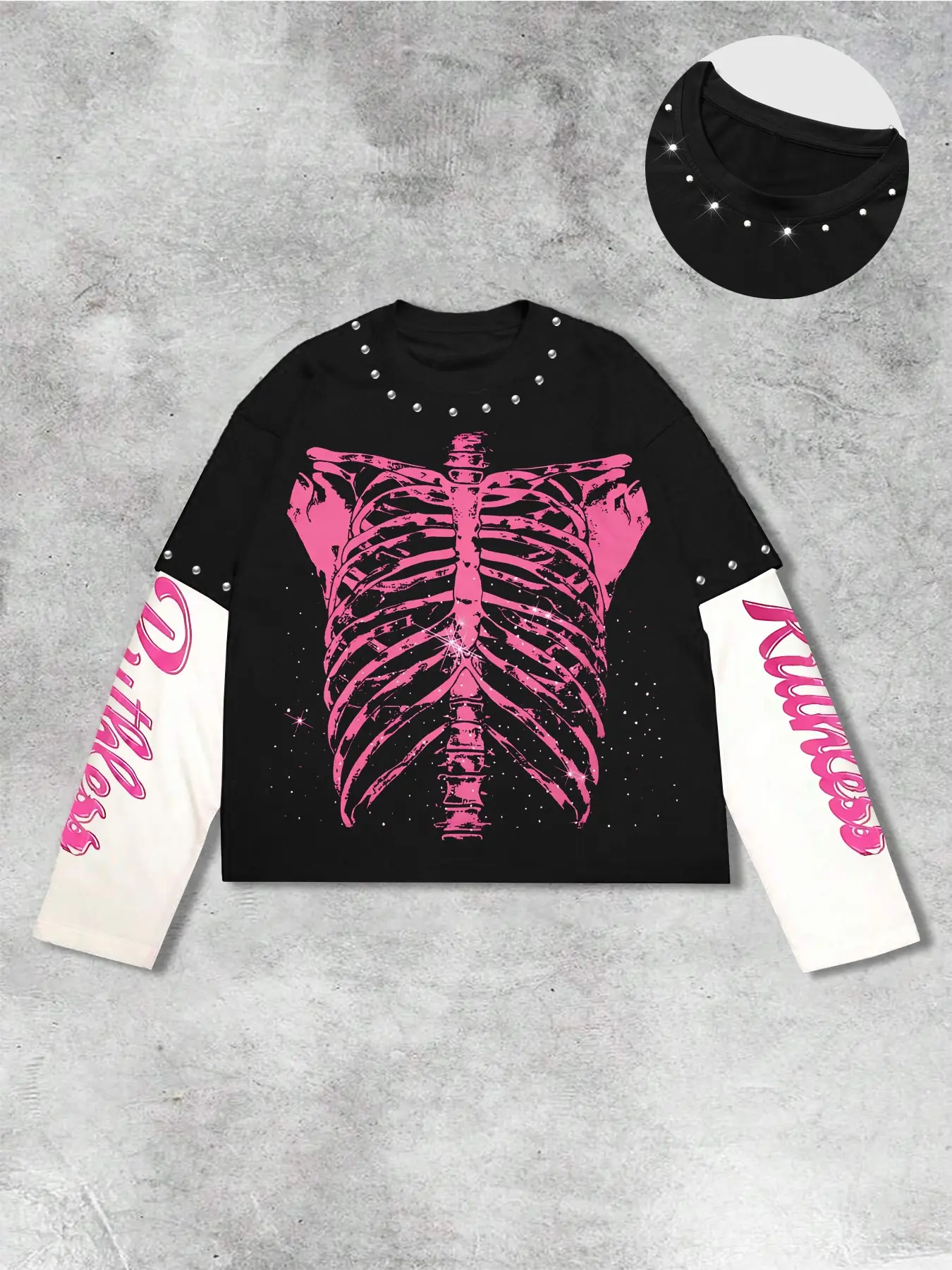 skeleton shirt long sleeve - TikTok Shop