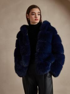 women's solid faux fur hooded jacket, casual long sleeve open front outerwear for fall & winter, women's clothing for daily wear