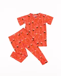 Sesame Street E is for Elmo Short Sleeve Pajama Set