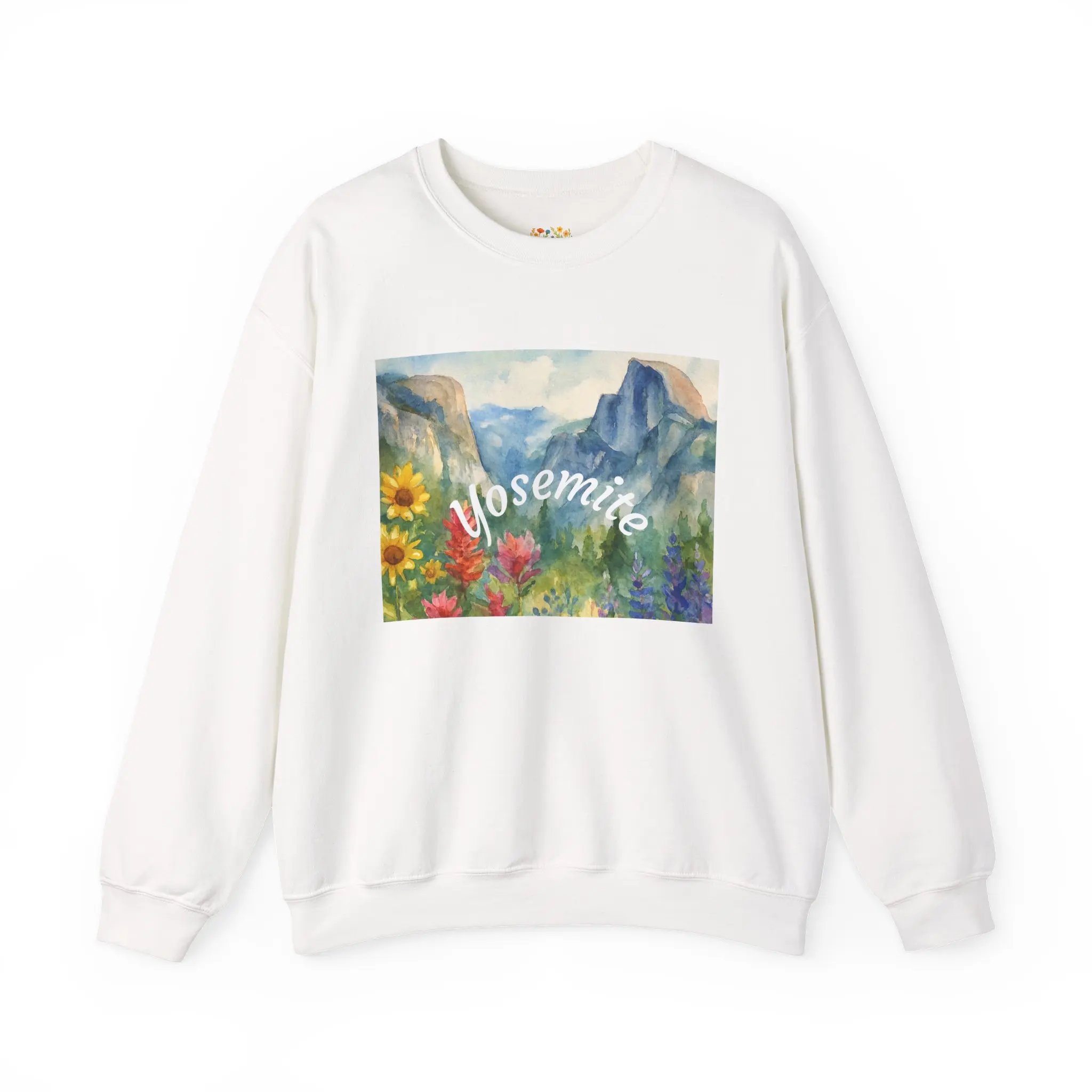 Yosemite Half Dome Water Color Sweatshirt