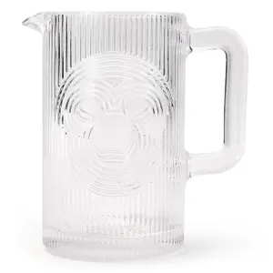 Disney Store Mickey Mouse Icon Glass Pitcher