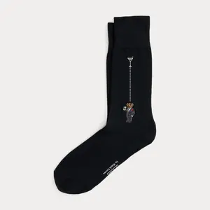 Polo Ralph Lauren - Polo Bear Wool-Blend Dress Socks Polo Ralph Lauren - Polo Bear Wool-Blend Dress Socks