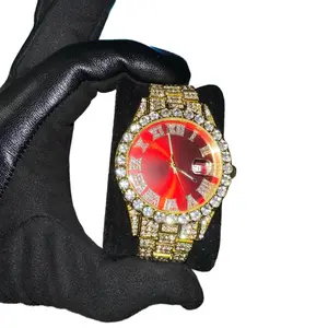 Icy Watch - Fashionable and Durable Men's Analog Watch with Stainless Steel Case and Clasp Closure