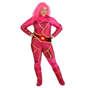 Plus Size Lava Girl Costume