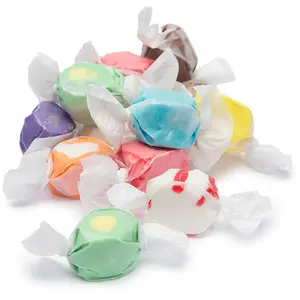Assorted Salt Water Taffy Candy: 3LB Bag