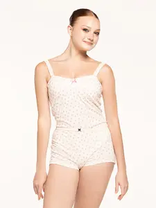 Deven Biketard Knit Cream Pointelle Kids RTW