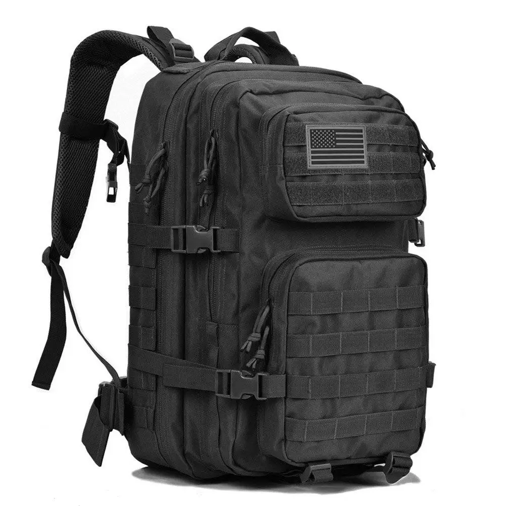 Tactical Backpack Military ETC Backpack for Men Tactical Sports Bags Backpack Molle Bag 3 Day Assault Pack With USA Flag Patch【shipping from US 】 Orga