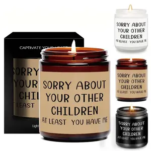 Lavender Scented Candle, 1 Count Funny Humor Candle, Home Decor Supplies, Birthday Gift for Women, Men, Her, Him, Funny Gift for Mother, Father