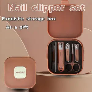 Splash Proof Nail Clipper Set Portable Manicure Clipper Nail Clipper Manicure & Manicure Clipper