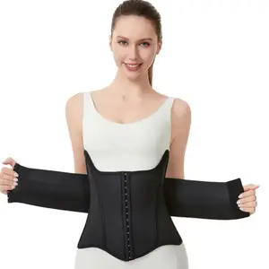 Tummy Shape Waist trainer Corset Shapewear Womenswear Breathable Compression White
