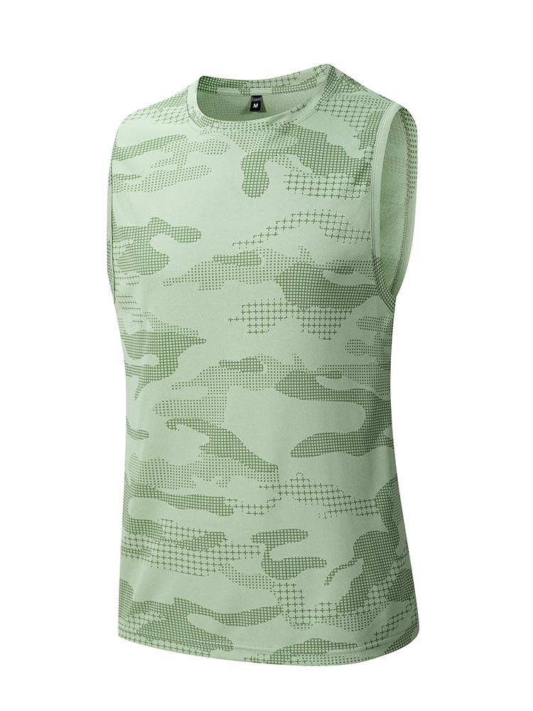 Cool Camouflage Tank Top Men's Cool Breathable Sleeveless Fitness Tank for Menswear Vests Cool Camouflage Tank Top Men's Cool Breathable Sleeveless Fitness Tank for Menswear Vests