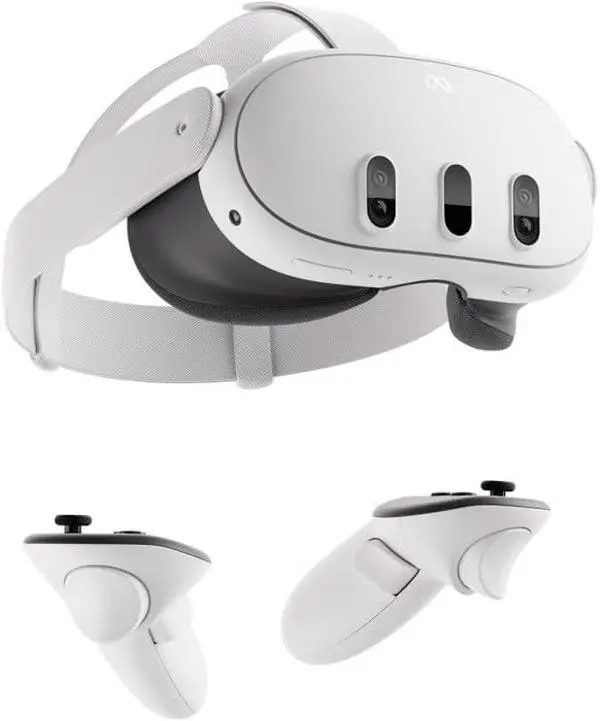 Meta Quest 3 512GB Wireless VR Headset - Adjustable Strap, Lightning-Fast Processor, Lightweight VR Goggles for Smart Devices, Phones & Electronics Use