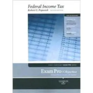 USED-Exam Pro on Federal Income Tax (Exam Pro Series) by Robert G. Popovich (Paperback)