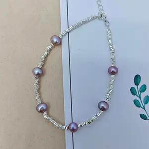 Number 11 freshwaterpearl Bracelet S925