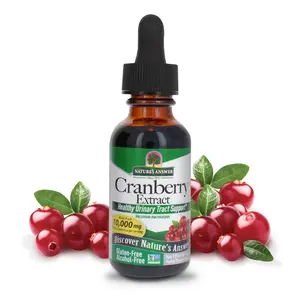 Nature's Answer Alcohol-Free Cranberry 1oz Extract | Urinary Tract Support | Kidney Support | Gluten-Free | Vegan | Single Count