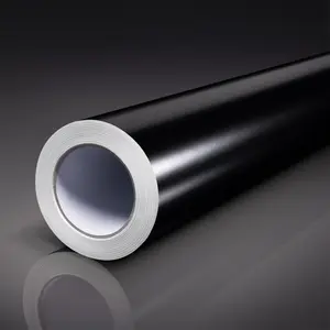 Tinybot Matte Satin Black Vinyl Wrap Professional Grade Easy Application Unique Polymer Blend for Quality and Longevity