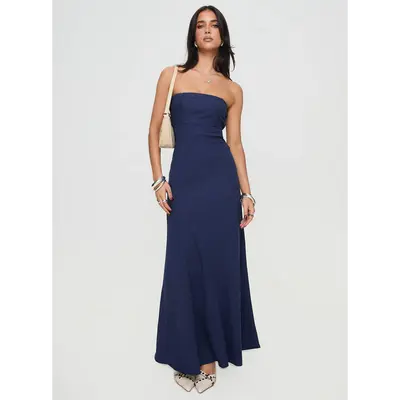 Odela Strapless Drop Waist Maxi Dress Chocolate - TikTok Shop Odela Strapless Drop Waist Maxi Dress Chocolate - TikTok Shop