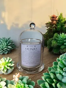 Life Path 3 Customized Number Candle Personalized Motivational Candle for Self-Care Manifestation & Spiritual Gifting Decor Light Ornaments