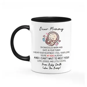 New Mom Mug, First Mothers Day Pregnancy Gift, New Mama Mug, Expecting Mom, Mommy To Be Cup  11Oz 15Oz