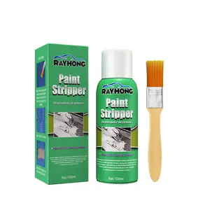 StripPro Wheel Paint Remover Kit - Safe Paint Stripper for Alloy Wheels, Metal Surface Cleaner, Rust Removal, Quick Acting Formula with Brush Included, Non-Damaging Solution
