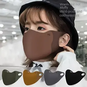 1pc of 3D Three-Dimensional Outdoor Mask That Is Windproof, Cold-Resistant, And Leaves No Marks. It Is Breathable, Washable, And Designed to Hang on The Ears for Warmth
