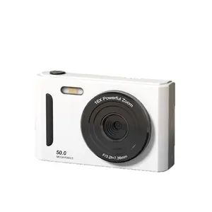 Student camera CCD campus digital camera high-definition front and rear dual-camera retro card camera for travel photography and video recording