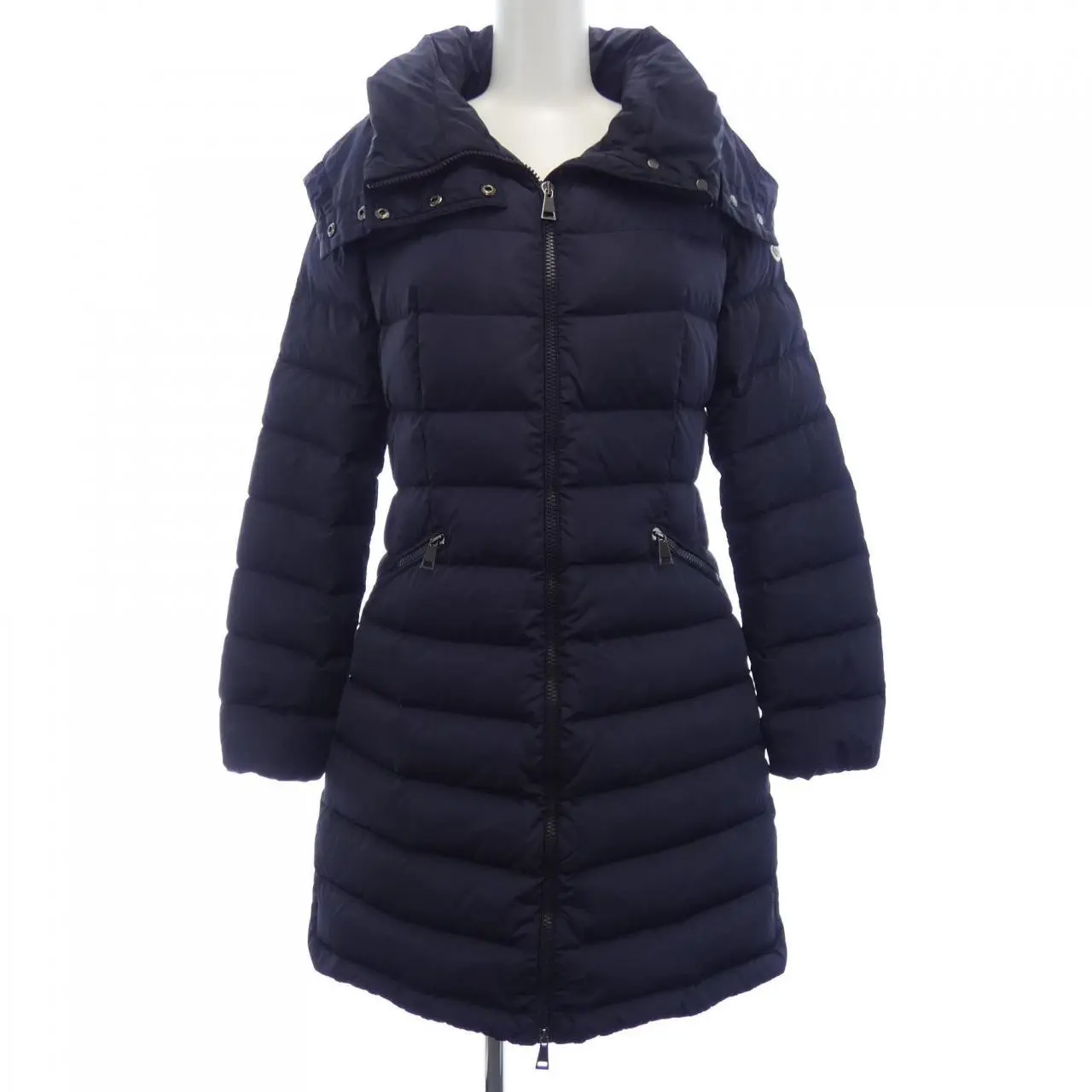 Pre-owned MONCLER Nylon Small Leather Goods FLAMMETTE Down Coat