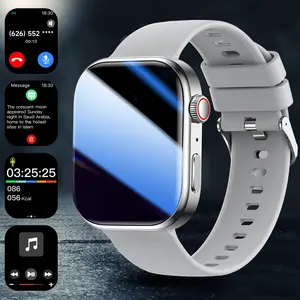Smart Running Watch - Lightweight Casual Wearable Fitness Tracker with Smartphone Compatibility, SMS Alerts, Wireless Calling, App Notifications, Customizable Watch Faces, Music Playback, Weather Forecasts, Remote Camera Control