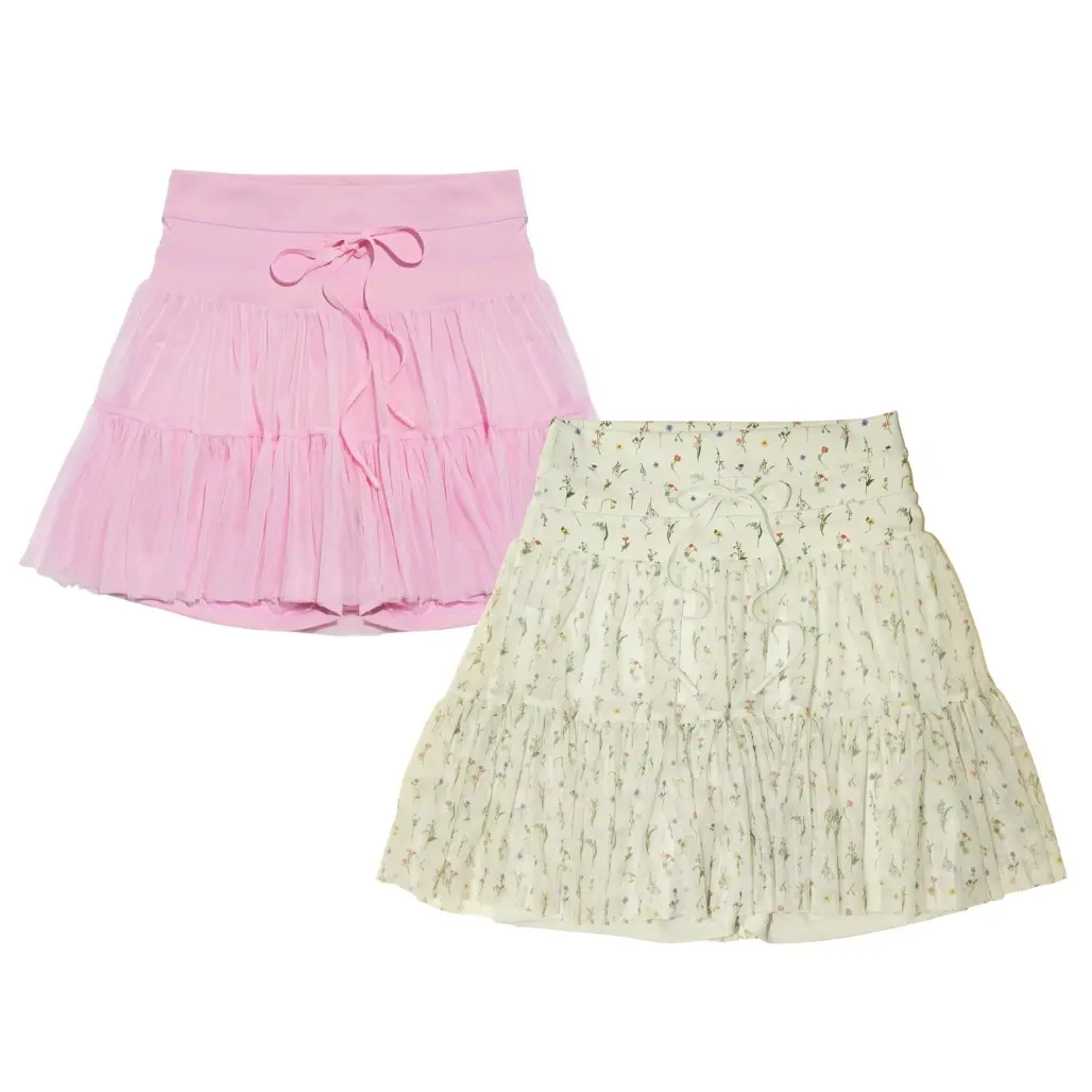 Summer Blooms (Longer) TikTok Exclusive Bundle - Bubblegum x Meadow (Longer) Pirouette Skorts Summer Blooms (Longer) TikTok Exclusive Bundle - Bubblegum x Meadow (Longer) Pirouette Skorts