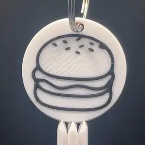 Burger (1) NFC Keychain – One Tap, Full Flavor