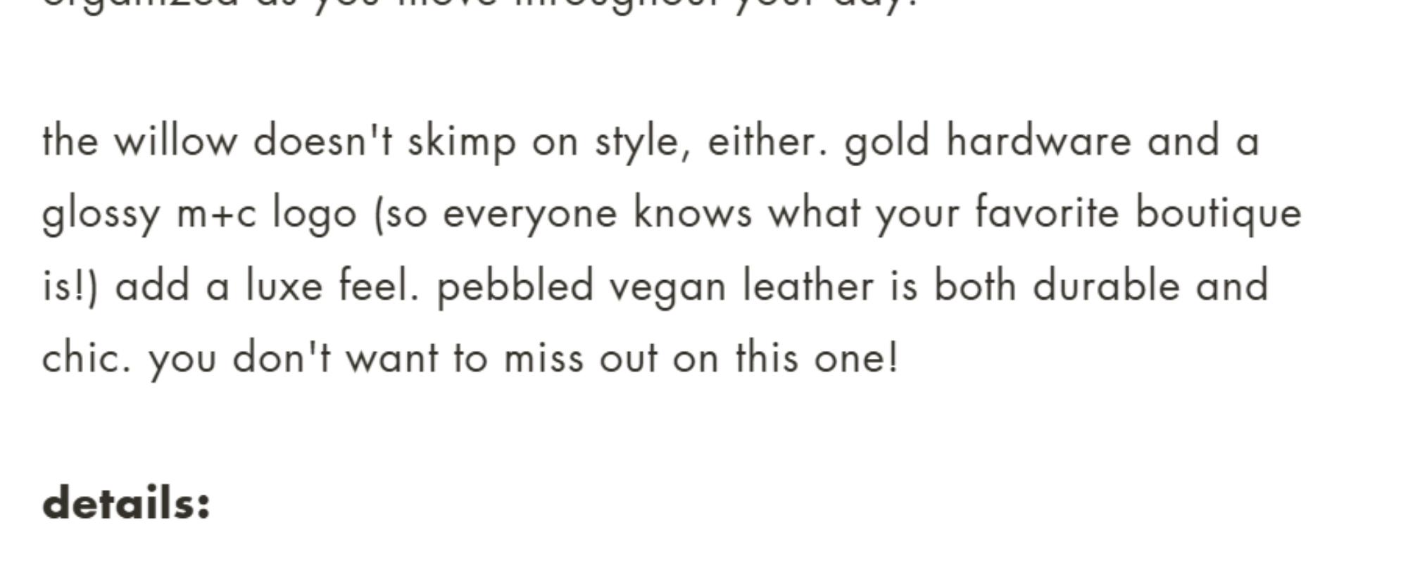 Willow Convertible Crossbody Bag - Casual Multifunctional Handy Bag with Adjustable Strap, Compact Design & Interior Pockets Full Of Features