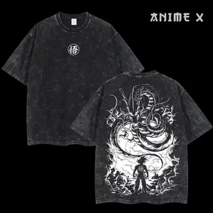 [FS] Retro Vintage Limited "Goku Calling Dragon" Dragon Ball Z Anime Double Printed, Anime Vintage Graphic Tees