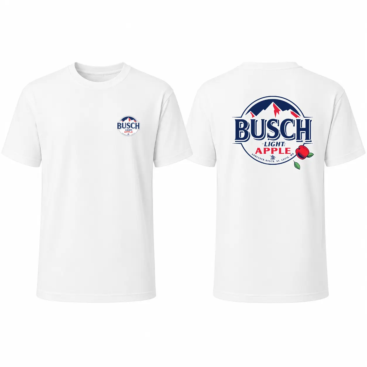 Retro Apple Busch Shirt, Vintage Mountain Graphic Tee, Fall Festival Apparel, Apple Season Shirt, Fall Camping Apparel