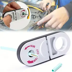 Adjustable Blade Cable Stripper, Efficient Coaxial Cable Stripper for Telephone Lines, Network Cable Stripper, Hand Tools for Home & Office