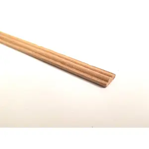 Miniature Chair Dado Railing Trim 5/16" x 18" long Scale Model Building DIY005