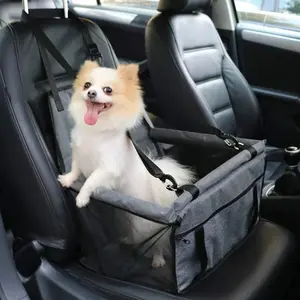 Foldable Dog Car Seat Cover & Hammock — Pet Safety Travel Seat for Cars