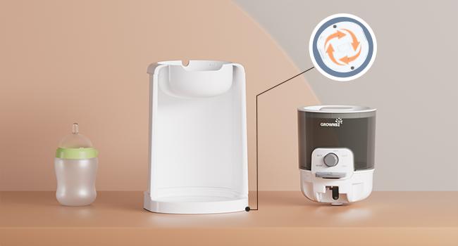 GROWNSY Instant Baby Bottle Warmer, Precise 4 Temperatures Control | Night Light, Midnight Feeding | Warm Water Dispenser for Formula in Seconds | 72H Smart Thermostat, Easy Keep Warm, Mom's Best Choice GROWNSY Instant Baby Bottle Warmer, Precise 4 Temperatures Control | Night Light, Midnight Feeding | Warm Water Dispenser for Formula in Seconds | 72H Smart Thermostat, Easy Keep Warm, Mom's Best Choice