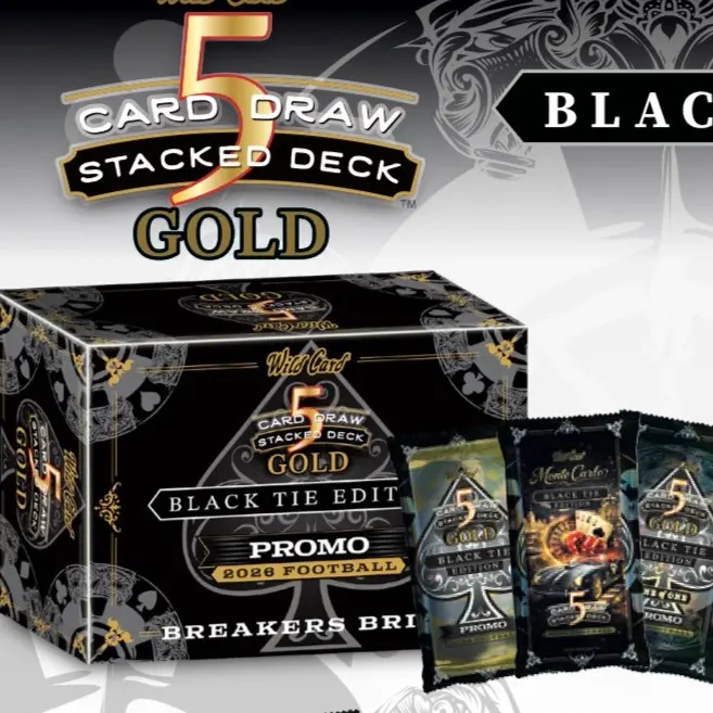 Wild Card 5 Card Draw Stacked Deck Breakers Brick Wild Card 5 Card Draw Stacked Deck Breakers Brick