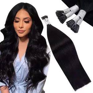 LaaVoo I Tip Hair Extensions Real Human Hair Pre Bonded Extensions human hair 50 Gram FallFreshness TikTokShopBlackFriday