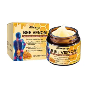 Revitalizing Bee Venom Cream for Joint & Bone Relief - Soothe Back, Neck, Hands & Knees - Natural Pain Relief & Nourishing Moisturizer