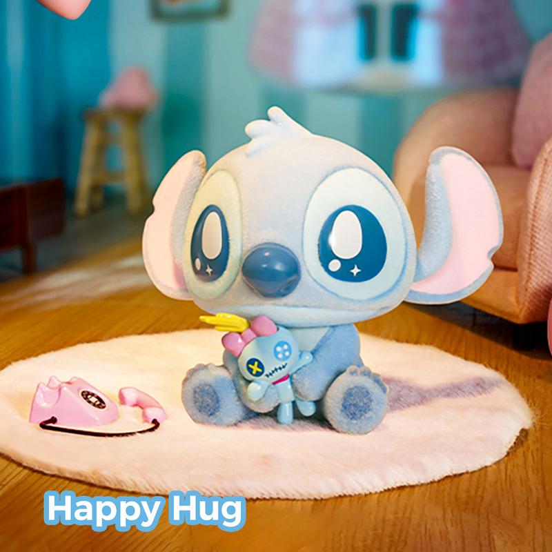 Disney Stitch Confession Series Flocking Blind Box Pendant - Lightweight and Huggable, Ideal for School, Shopping or Parties, Birthday Gift for Women and Teens