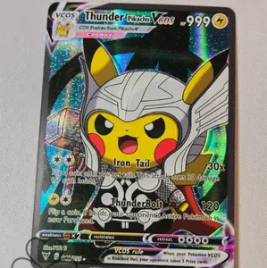 THOR Pikachu Cosplay Custom Fan Art Card