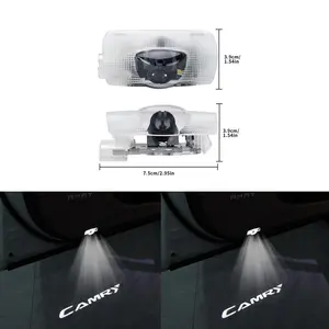 CAMRY Ghost For Toyota Door Light 2pcs CAMRY Shadow Light LED Door Welcome Light  For Toyota CAMRY Car Style Toyota Door Light