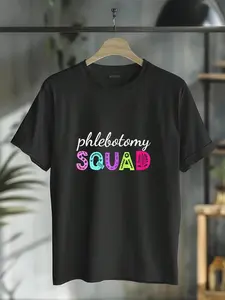 100% Cotton Phlebotomy Gift For Phlebotomist T-Shirt Short