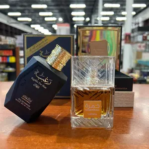 Raghba & Khamra set For Men With Deo EDP Eau De Parfum Lattafa Natural Perfume Spray 100mL 3.4 Fl Oz