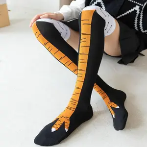 Creative Chicken Leg Design Ankle Socks, Breathable Comfortable Sports Socks, Athletic Socks for Women & Men, Sports Fit Socks, Sports & Outdoor Accessories