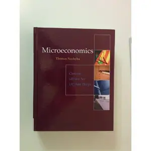 USED-Microeconomics: An Intuitive Approach with Calculus (with Study Guide) 1st (first) edition Text Only by Thomas J. Nechyba (Hardcover)